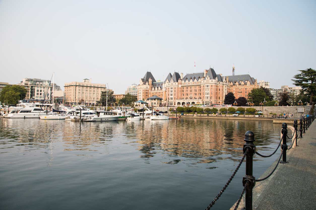 victoria-roadshow - photo of the Empress Hotel Victoria BC